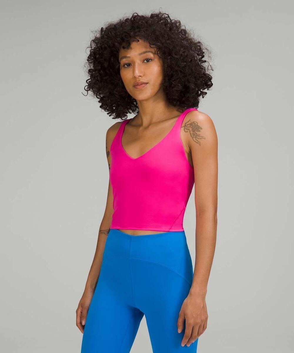 Lululemon Align Tank Top Hot Pink W1DUDS Womens Size 0 *EUC